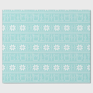 Papel De Presente Aquele Demônio da Neve Enrolá-Se