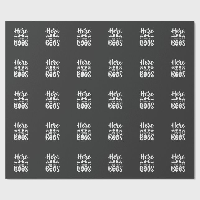 Papel De Presente Aqui Para Os Vaias Projeto de Fantasma de Hallowee (Aberto)