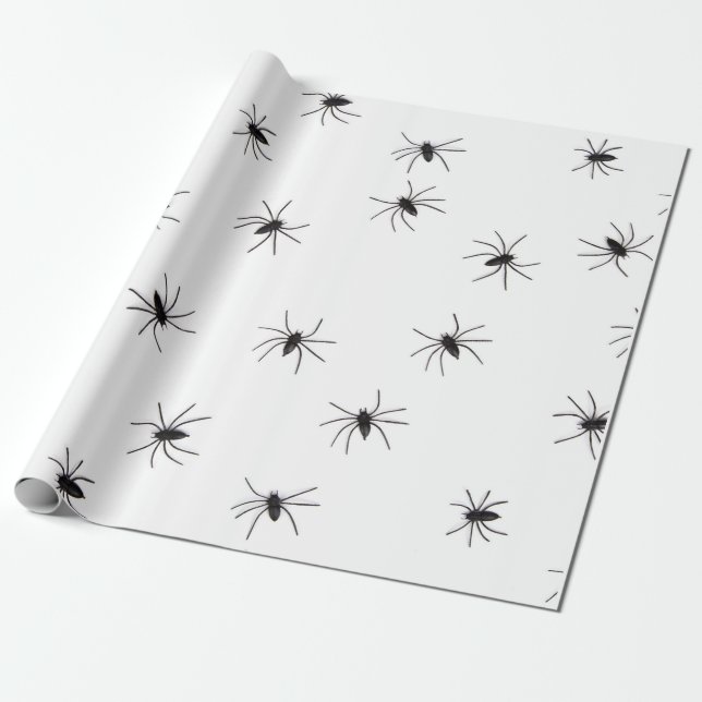 Papel De Presente Aranha Arachnofobia (Desenrolado)