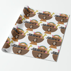 Papel De Presente Arca de Noah