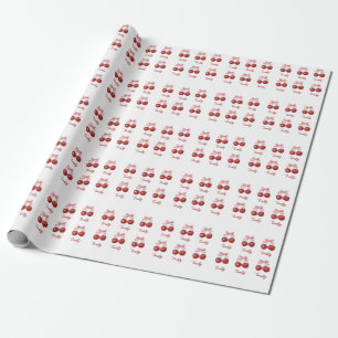 Papel De Presente Arco de Cherry personalizado