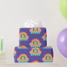 Papel De Presente Arco-íris se ame