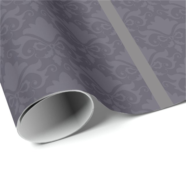 Papel De Presente Arcos cinzas (Ponta do rolo)
