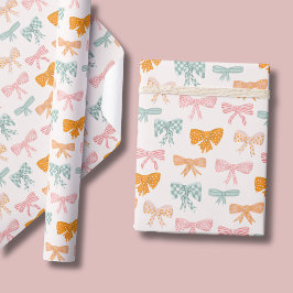 Papel De Presente Arcos cor-de-rosa coquetéis