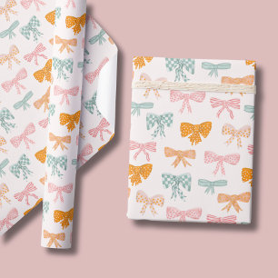 Papel De Presente Arcos cor-de-rosa coquetéis