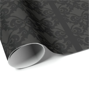Papel De Presente Arcos de Damasco Noturno