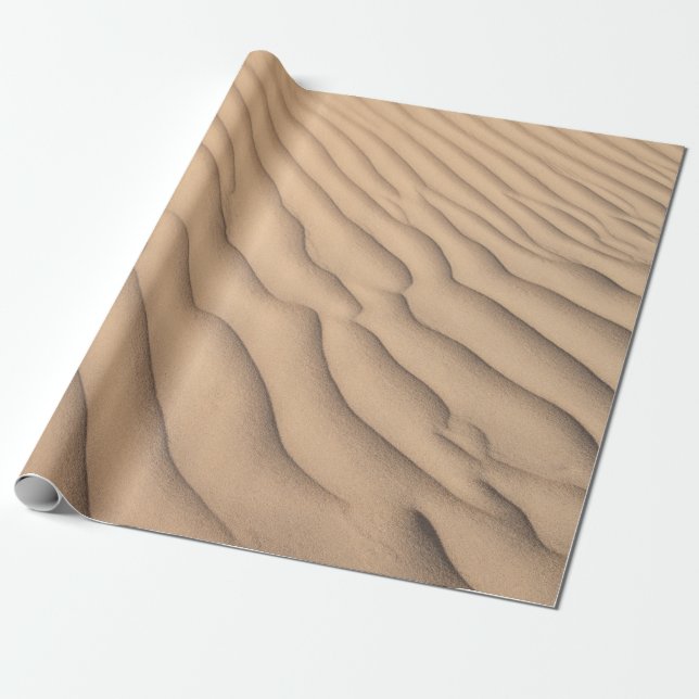 PAPEL DE PRESENTE AREIA MARROM (Desenrolado)