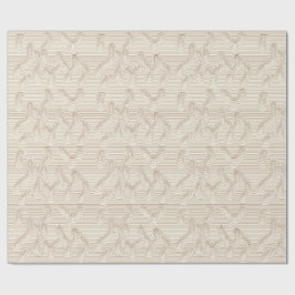 Papel De Presente Areias de Arte Óptica em Movimento