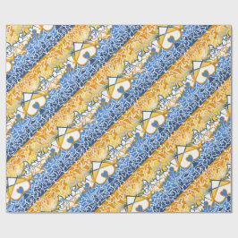 Papel De Presente Aroace Sun e Sea Pride Flag Squiggles