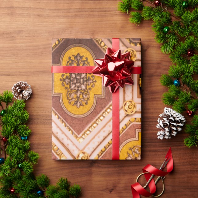 Papel De Presente Arquitetura húngara (Presente de Natal)