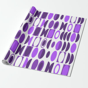 Papel De Presente Art Deco Oval