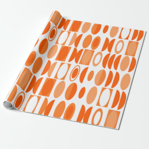Papel De Presente Art Deco Ovals