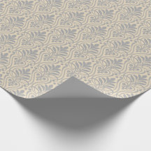Art Deco Pattern 01 - Cinzas Espanholas em Branco