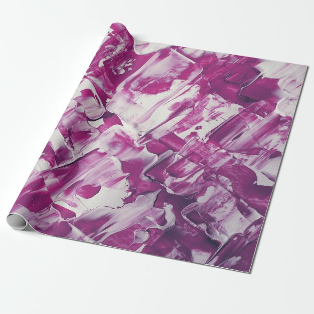 Papel De Presente Arte abstrata (Desenrolado)