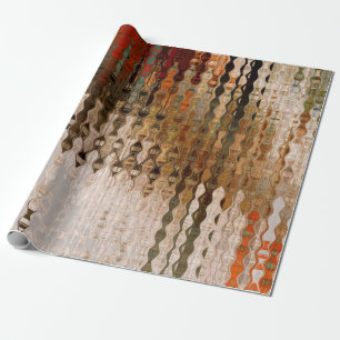 Papel De Presente arte abstrato colorida interseção geométrica