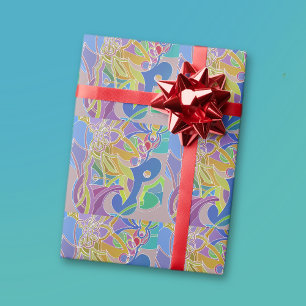 Papel De Presente Arte Caprichosa