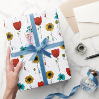 Arte Contemporânea Noveau Padrão Floral