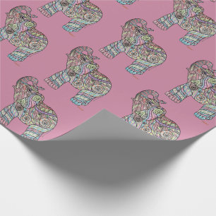 Papel De Presente Arte corante de Chloé