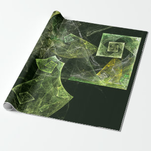 Papel De Presente Arte de Abstrato de Balanceamento Rastreado