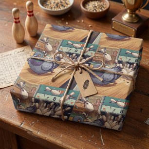 Papel De Presente Arte de desenho animado engraçada de pombo de boli
