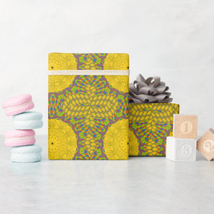 Papel De Presente Arte de Impressão de Padrão Egípcio