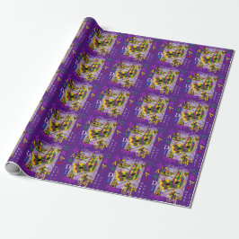 PAPEL DE PRESENTE ARTE DE MARDI GRAS
