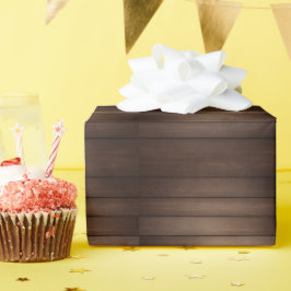 Papel De Presente Arte de Moda Abstrata Marrom Listrada com Textura 