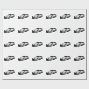 Papel De Presente arte do nissan 240sx desenhada à mão