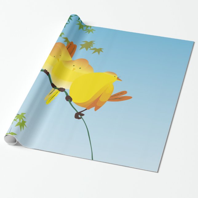 Papel De Presente Arte Japonesa (Desenrolado)