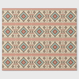 Papel De Presente Arte Nativo Americano