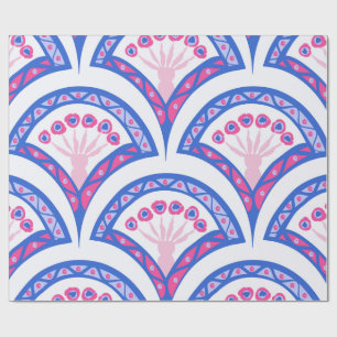 Papel De Presente Arte Ornamental Vintage Elegante