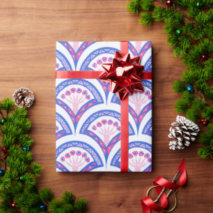 Papel De Presente Arte Ornamental Vintage Elegante