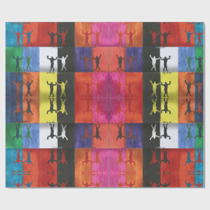 Papel De Presente Arte pop nº1 de Yeshaya Dank - unidade & harmonia