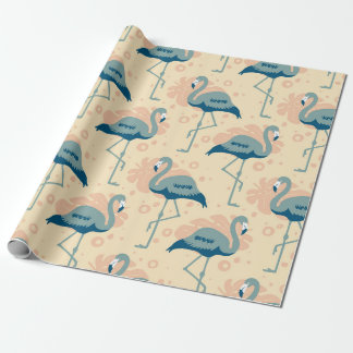 Papel De Presente Artes e Artesanatos inspirados em Salmon Flamingo,