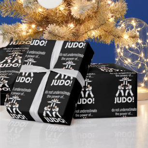 Papel De Presente Artes Marciais de Judo Autodefesa Taekwondo Judo