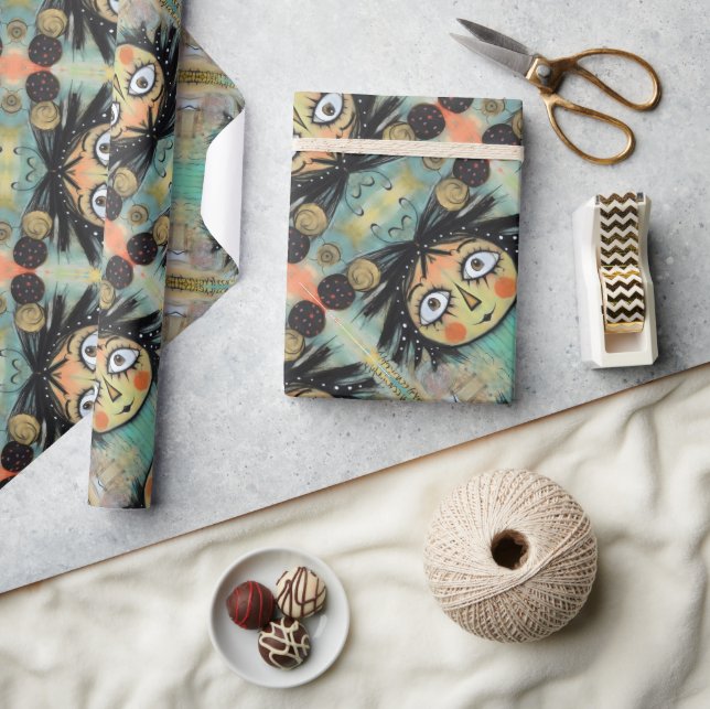 Papel De Presente ArtLady 14 Encantada e angustiada (Artesanato)