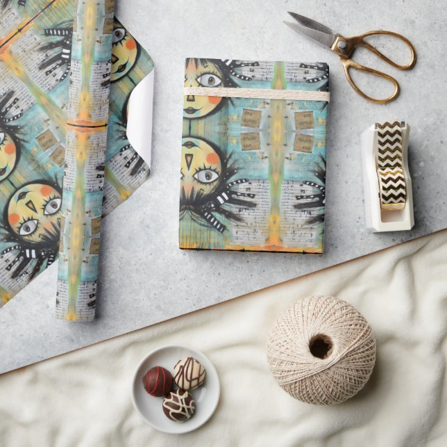 Papel De Presente ArtLady 14 Encantada e angustiada (Artesanato)