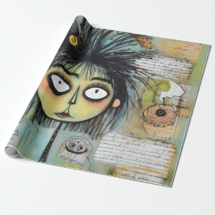 Papel De Presente ArtLady 18 Encantadora e angustiado