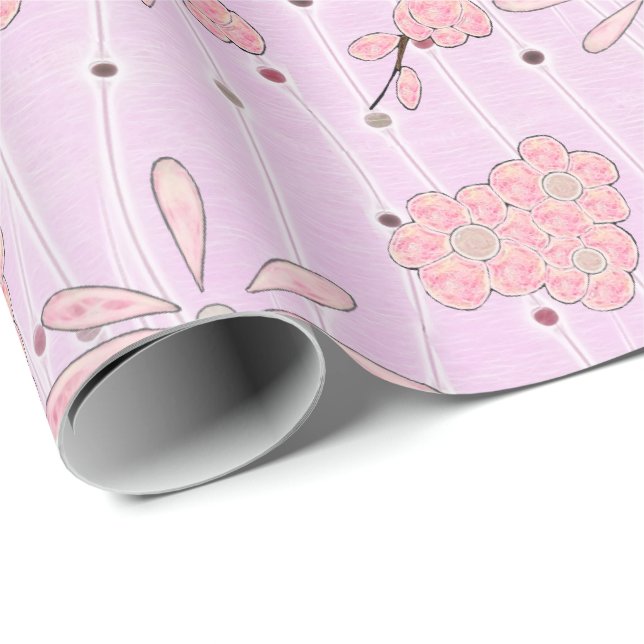 Papel De Presente Árvore brilhante (Ponta do rolo)