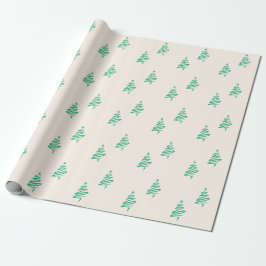 Papel De Presente Árvore de Natal