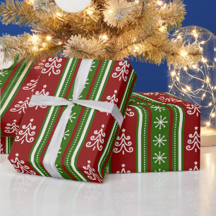 Papel De Presente Árvore de Natal
