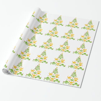 Papel De Presente Árvore de Natal de Viking Valhalla