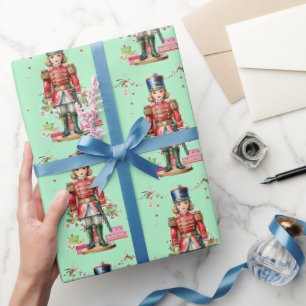 Papel De Presente Árvore de Natal do Toy Soldier