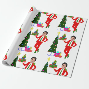 Papel De Presente árvore de natal justin trudeau