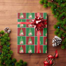 Papel De Presente Árvore de Natal | PAPAIS NOEIS | personalizável