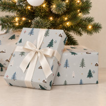 Árvore de Natal Personalizada com Embrulho de Flor