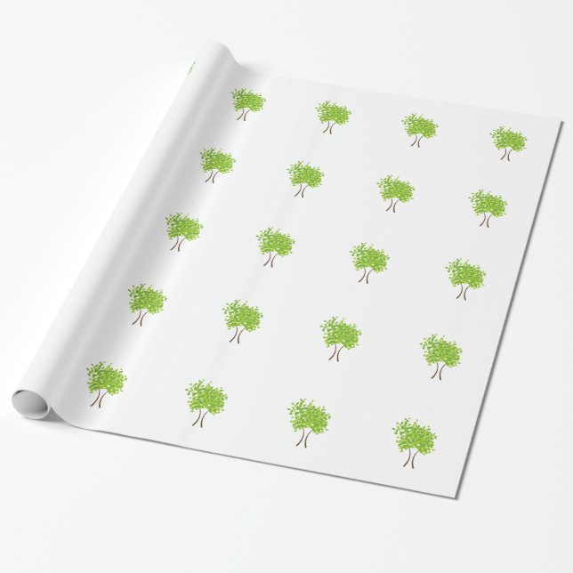 Papel De Presente Árvore de vida (Desenrolado)