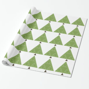 Papel De Presente Árvore do triângulo de Sierpinski