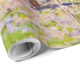 Papel De Presente Árvores de Maçã Sangrentas, Claude Monet
