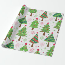 Árvores de Natal Verdes Decorativas Festivas Padrã